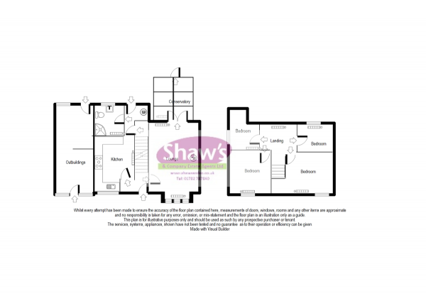 Floor Plan Image for 4 Bedroom Semi-Detached House for Sale in First Avenue, Kidsgrove