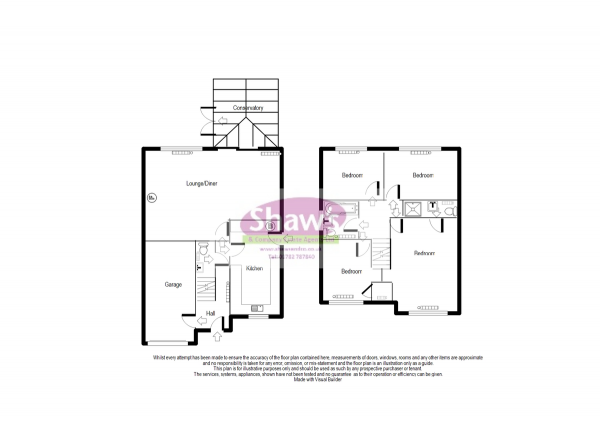 Floor Plan Image for 4 Bedroom Detached House for Sale in Hillside Close, Mow Cop