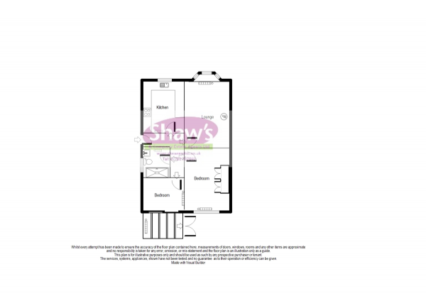 Floor Plan Image for 2 Bedroom Semi-Detached Bungalow for Sale in Unity Way, Talke, Stoke-on-Trent