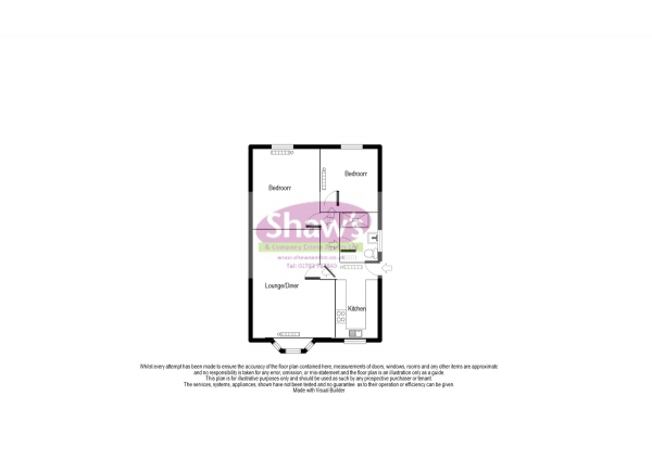 Floor Plan Image for 2 Bedroom Semi-Detached Bungalow for Sale in Tollgate Close, Talke, Stoke-on-Trent