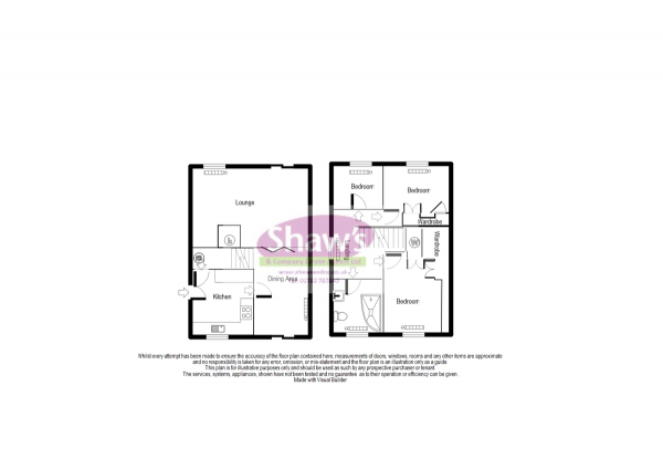 Floor Plan Image for 3 Bedroom Semi-Detached House for Sale in Mount Road, Kidsgrove, Stoke-on-Trent