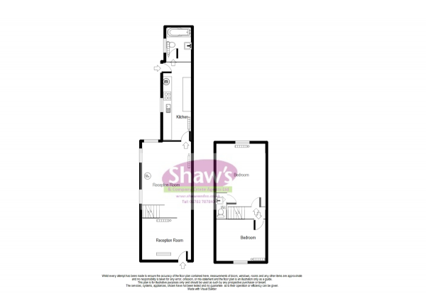 Floor Plan Image for 2 Bedroom Semi-Detached House for Sale in Church Street, Talke, Stoke-on-Trent