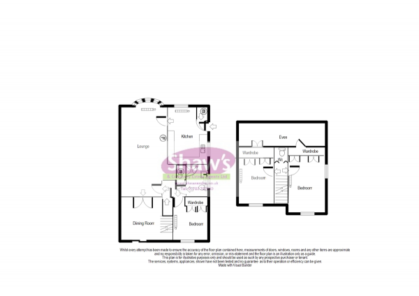 Floor Plan Image for 3 Bedroom Semi-Detached Bungalow for Sale in Poplar Drive, Kidsgrove, Stoke-on-Trent