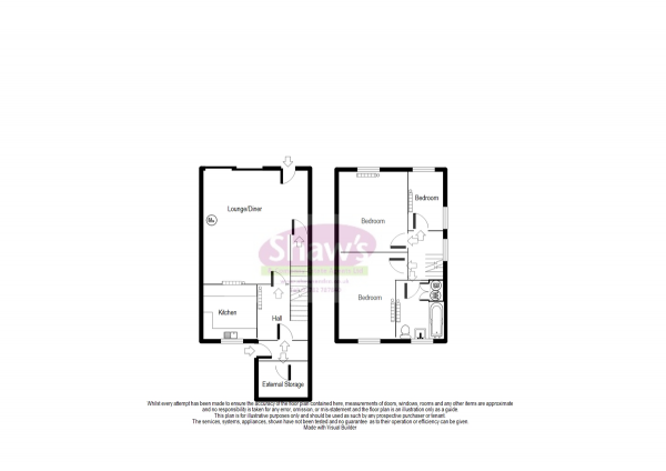 Floor Plan Image for 3 Bedroom Semi-Detached House for Sale in Wellington Road, Kidsgrove, Stoke-on-Trent