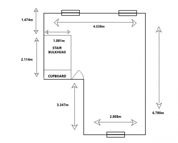 Floor Plan Image for Office to Rent in Central Bishop's Stortford