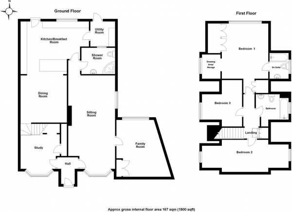 Floor Plan Image for 3 Bedroom Detached House for Sale in Havers Lane, Bishop's Stortford