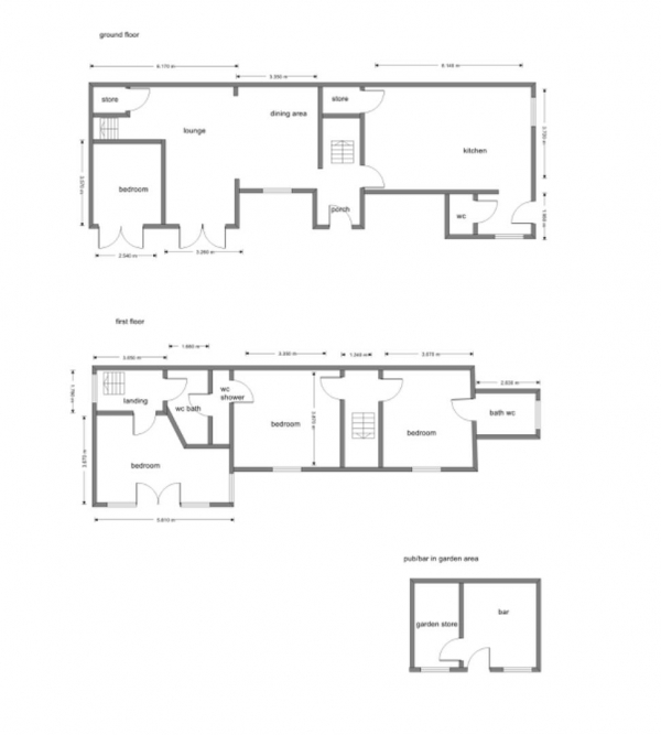 Floor Plan for 4 Bedroom Semi-Detached House for Sale in Butterfly Cottage, Addison Place, Water Orton, B46, 1SU - Offers Over &pound650,000