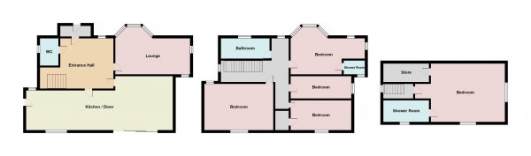 Floor Plan Image for 5 Bedroom Detached House for Sale in Coventry Road, Coleshill