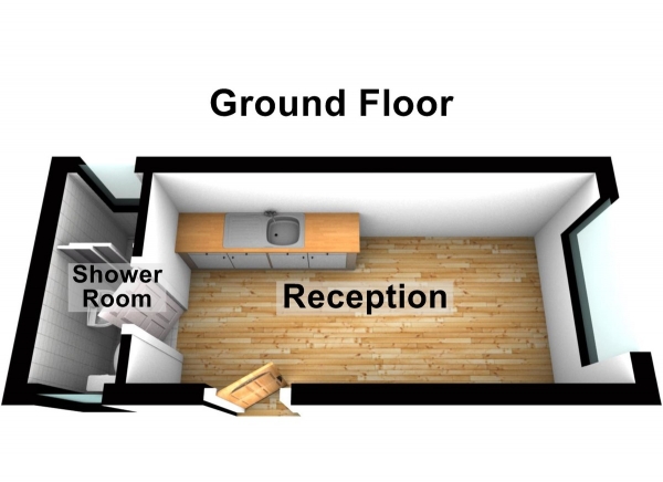 Floor Plan Image for House Share to Rent in Winters Way, Waltham Abbey