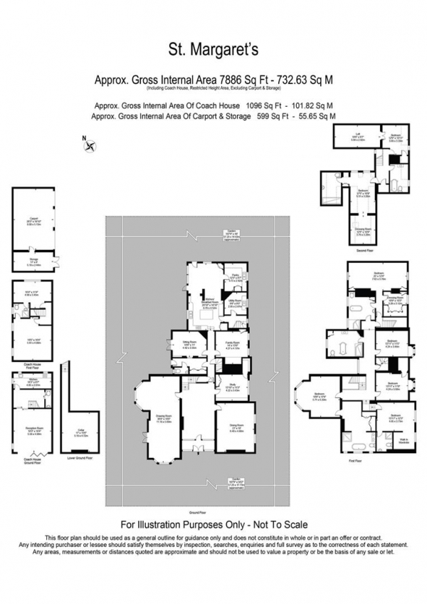 Floor Plan Image for 7 Bedroom Property for Sale in High Road, Woodford Green