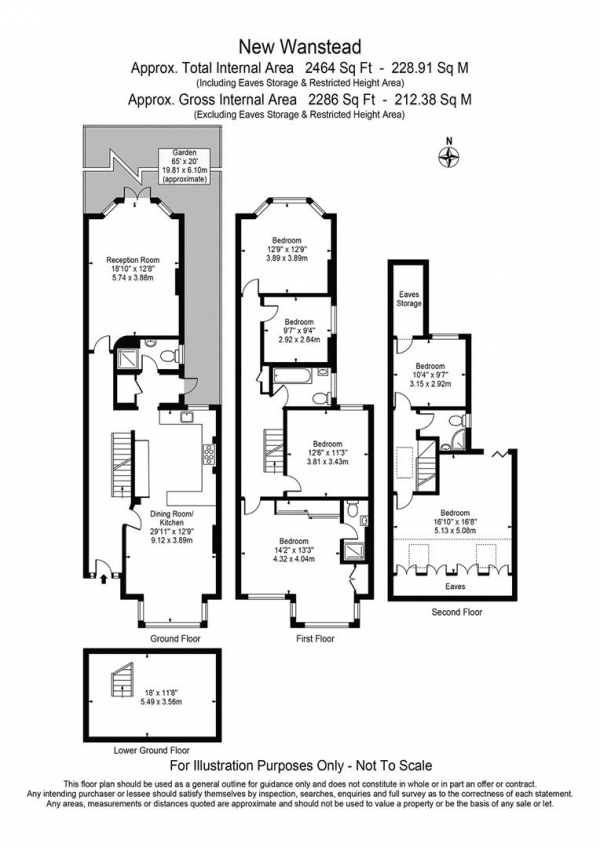 Floor Plan Image for 6 Bedroom Semi-Detached House for Sale in New Wanstead, Wanstead