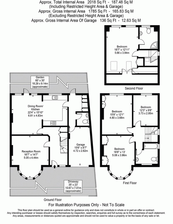 Floor Plan Image for 4 Bedroom Semi-Detached House for Sale in Overton Drive, Wanstead