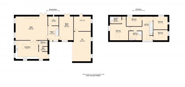 Floor Plan Image for 4 Bedroom Barn Conversion for Sale in Crow Trees Barn, Mewith, Bentham