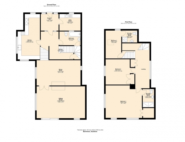 Floor Plan Image for 3 Bedroom Detached House for Sale in Burnmoor, Austwick