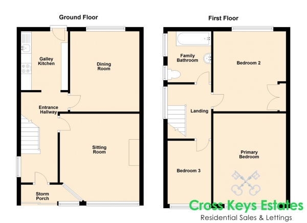 Floor Plan Image for 3 Bedroom Property for Sale in Woodford Avenue, Plympton