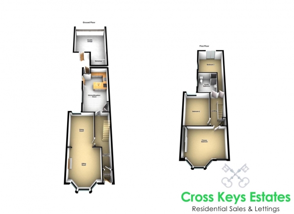 Floor Plan Image for 3 Bedroom Property for Sale in Billacombe Road, Plymstock