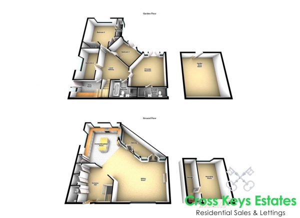 Floor Plan Image for 4 Bedroom Detached House for Sale in Higher Anderton Road, Millbrook, Torpoint