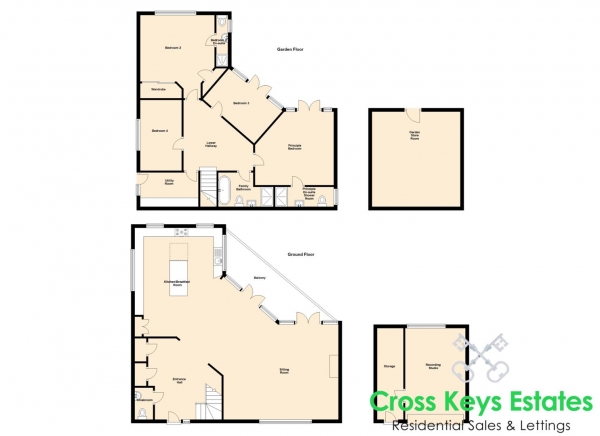 Floor Plan Image for 4 Bedroom Detached House for Sale in Higher Anderton Road, Millbrook, Torpoint