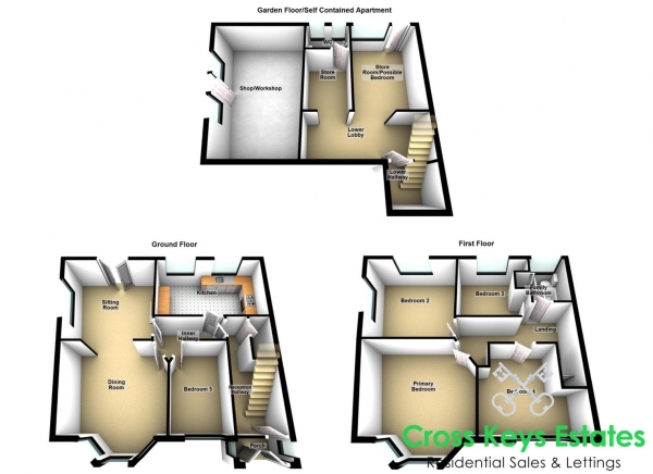 Floor Plan Image for 5 Bedroom Property for Sale in Norfolk Road, Laira