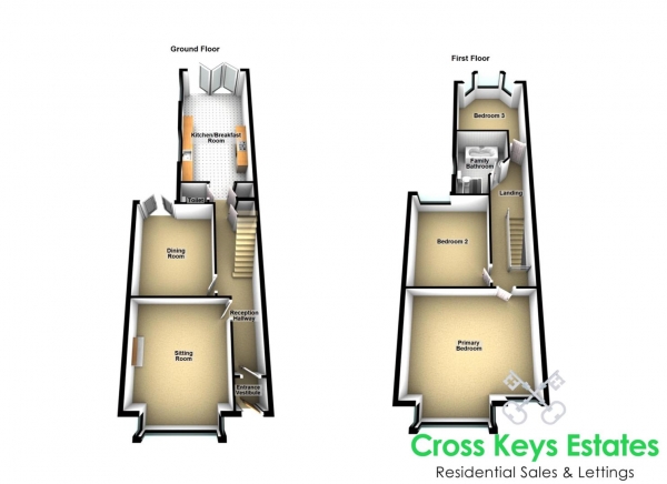 Floor Plan Image for 3 Bedroom Property for Sale in Chestnut Road, Peverell