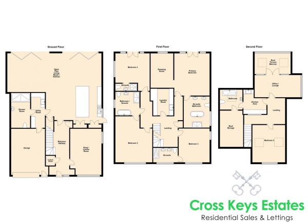 Floor Plan Image for 5 Bedroom Detached House for Sale in Leatfield Drive, Derriford