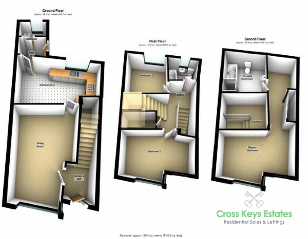 Floor Plan Image for 4 Bedroom Property for Sale in Cornwall Street, Devonport