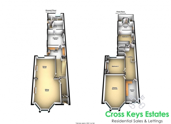 Floor Plan Image for 5 Bedroom Terraced House for Sale in Milehouse Road, Stoke