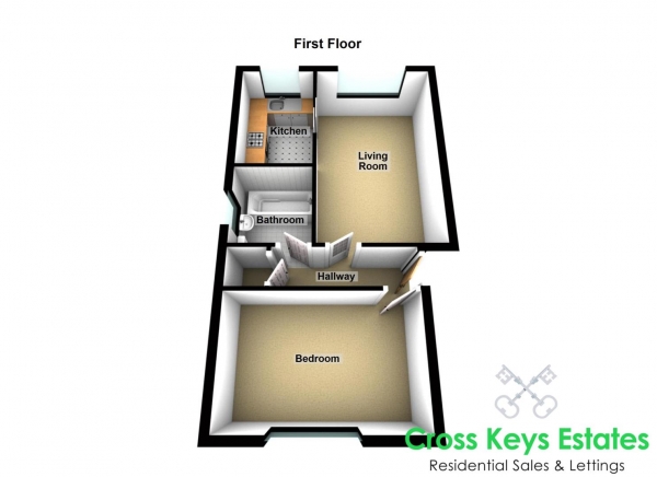 Floor Plan Image for Property for Sale in Stirling Road, St Budeaux