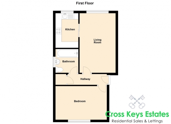 Floor Plan Image for Property for Sale in Stirling Road, St Budeaux