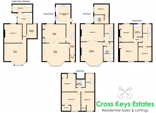 Floor Plan Image for 11 Bedroom Property for Sale in Albert Road, Stoke