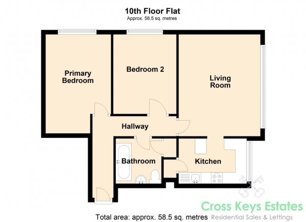 Floor Plan Image for 2 Bedroom Property for Sale in James Street, Devonport, Plymouth