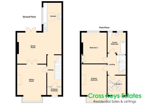 Floor Plan Image for 3 Bedroom Property for Sale in Torr View Avenue, Peverell