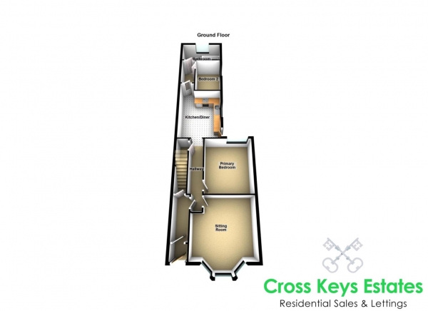 Floor Plan Image for 2 Bedroom Apartment for Sale in Alexandra Road, Mutley