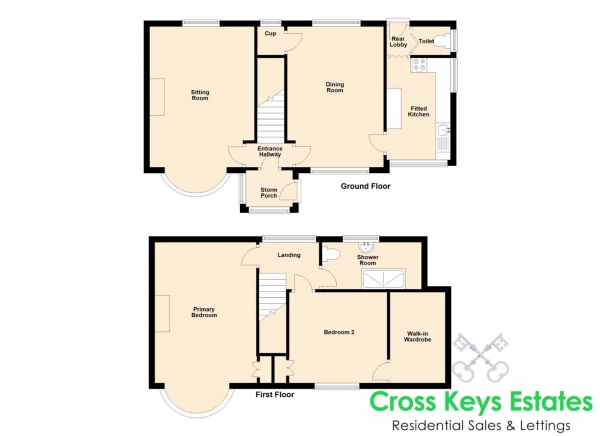 Floor Plan Image for 2 Bedroom Semi-Detached House for Sale in Furneaux Avenue, Milehouse