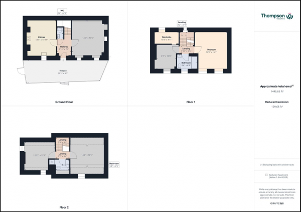 Floor Plan Image for 4 Bedroom Semi-Detached House for Sale in Le Mont Les Vaux, St Brelade