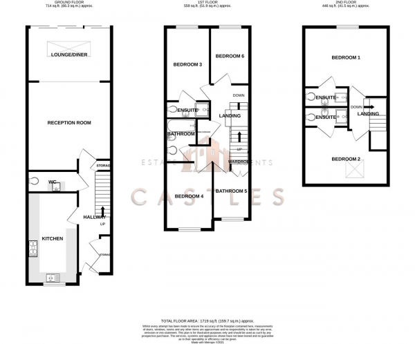 Floor Plan Image for 6 Bedroom Property for Sale in Kirpal Road, Portsmouth