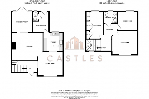 Floor Plan Image for 3 Bedroom Property for Sale in Parnell Road, Eastleigh