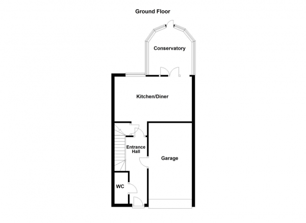 Floor Plan Image for 3 Bedroom Semi-Detached House for Sale in Sandpiper Road, Calder Grove, Wakefield