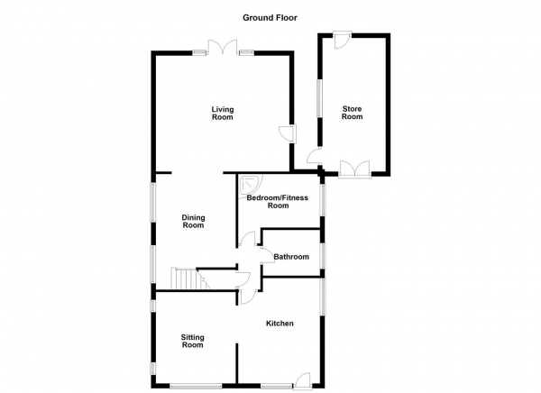 Floor Plan Image for 4 Bedroom Detached House for Sale in Brandy Carr Road, Kirkhamgate, Wakefield