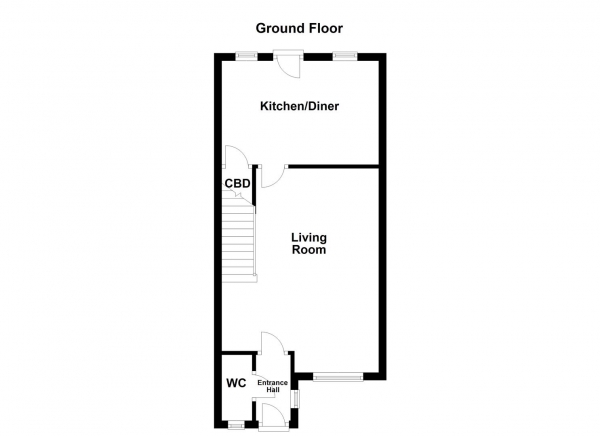 Floor Plan Image for 3 Bedroom Detached House for Sale in High Keep Fold, Hall Green, Wakefield