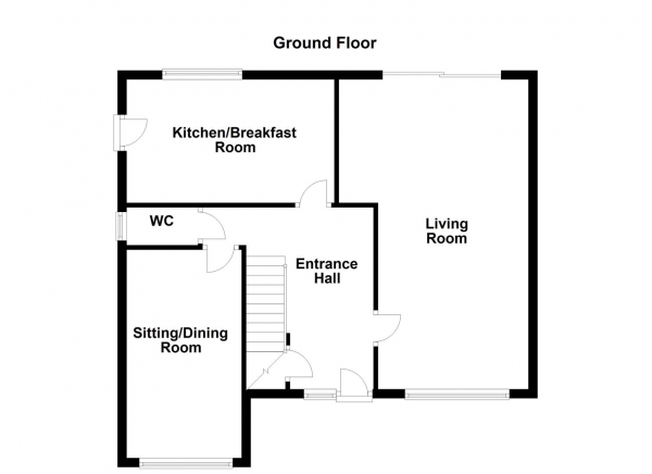 Floor Plan Image for 4 Bedroom Detached House for Sale in Walton Lane, Sandal, Wakefield