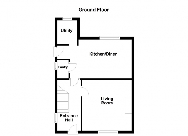 Floor Plan Image for 3 Bedroom Semi-Detached House for Sale in Andrew Crescent, Wakefield