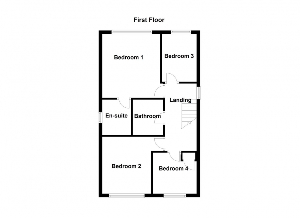 Floor Plan Image for 4 Bedroom Detached House for Sale in Stonecroft, Stanley, Wakefield