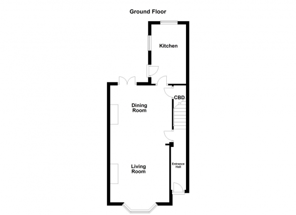 Floor Plan Image for 2 Bedroom Terraced House for Sale in Burkill Street, Wakefield