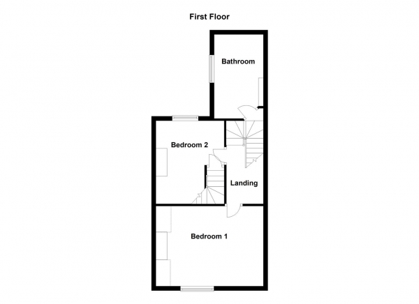 Floor Plan Image for 2 Bedroom Terraced House for Sale in Burkill Street, Wakefield