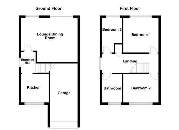 Floor Plan Image for 3 Bedroom Detached House for Sale in Brayshaw Road, East Ardsley, Wakefield