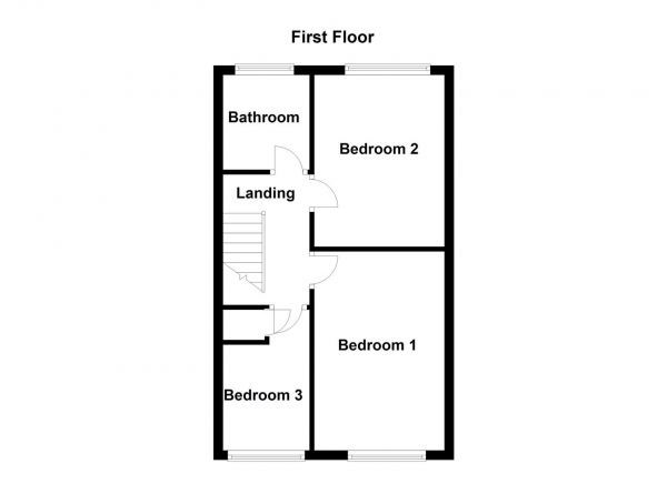 Floor Plan Image for 3 Bedroom Detached House for Sale in Newton Drive, Wakefield