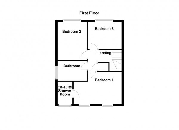 Floor Plan Image for 3 Bedroom Detached House for Sale in Rhubarb Hill, Wakefield