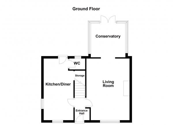 Floor Plan Image for 3 Bedroom Semi-Detached House for Sale in Magdalene Road, Wakefield