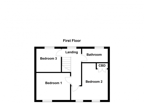 Floor Plan Image for 3 Bedroom Semi-Detached House for Sale in Magdalene Road, Wakefield